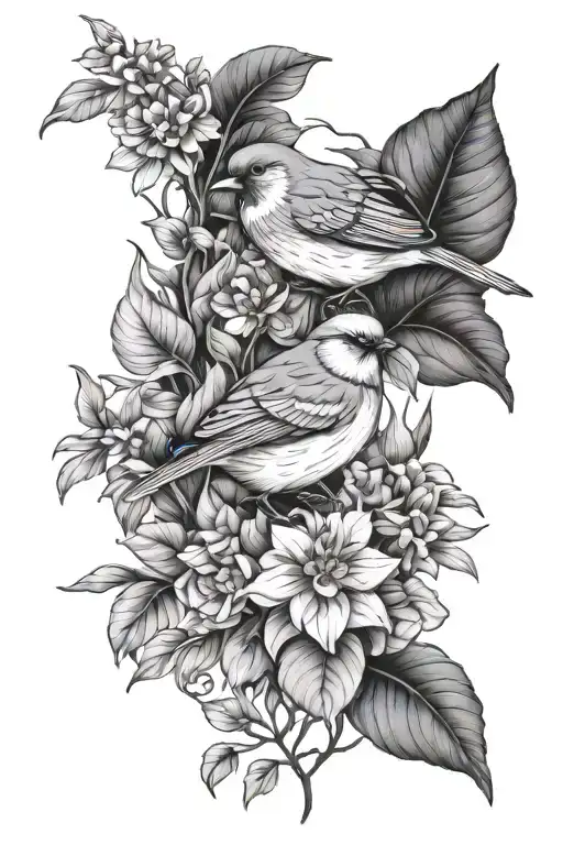 Birds And Plants