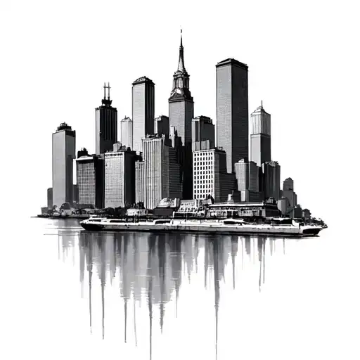 Boston Skyline Or Scene