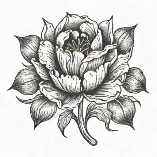 Small Tulip Flower For Sisters
