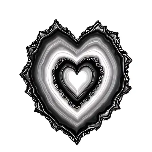 Heart Shaped Agate