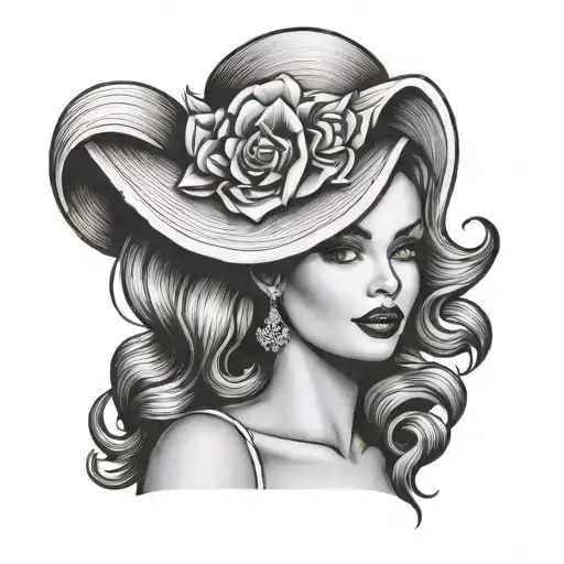 Southern Belle Pin Up Girl
