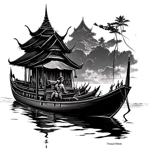 Thailand Long Boat