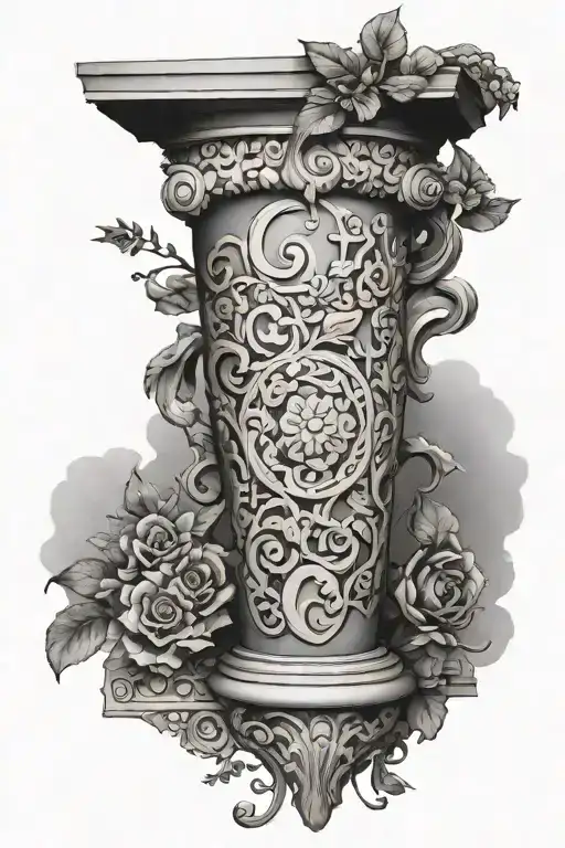 Greek Leg Sleeve