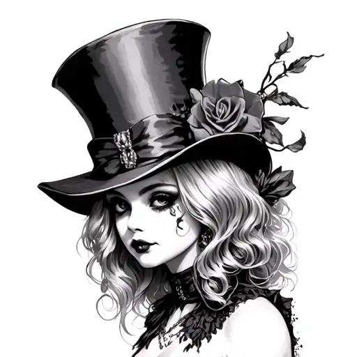 Goth Girl Madhatter