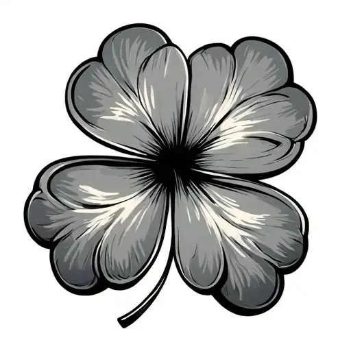 Clover That Says Luckey