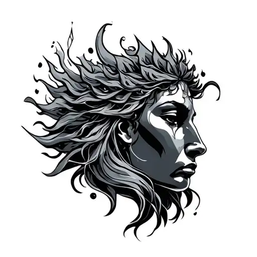 Nordic Style Aquarius Tatto