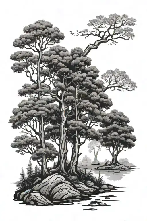 Simple Nature Like Trees Outlander