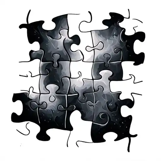 Puzzle Pieces Forming