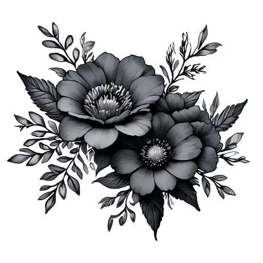 Flowers Around Arm Band