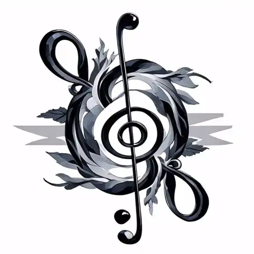 Muse And Treble Clef