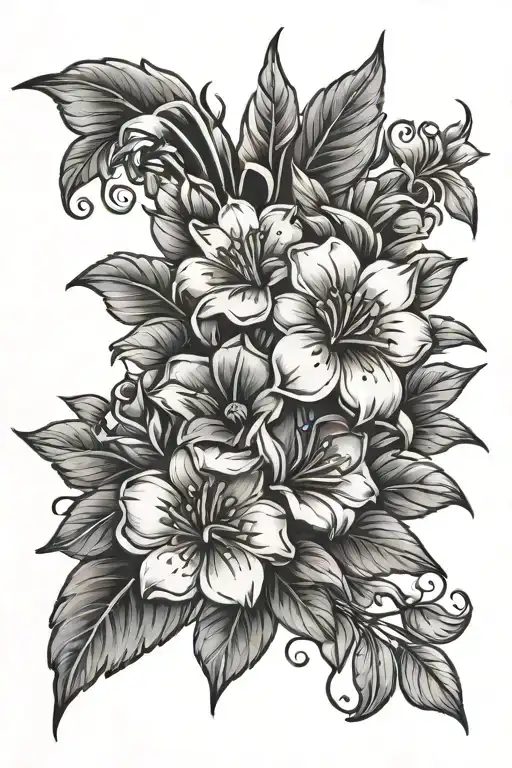 Lindblade With Flowers