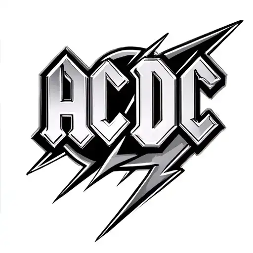 Acdc Lightning Bolt