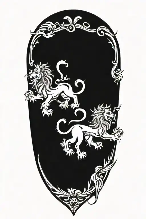 Scottish Rampant Lion