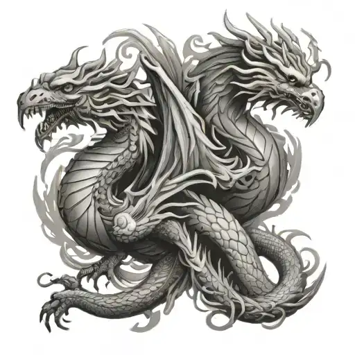 Dragon And Phoenix Male