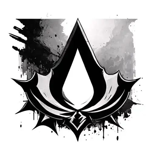 Assasin's Creed Logo Tattoo Mixture Of All The Opus