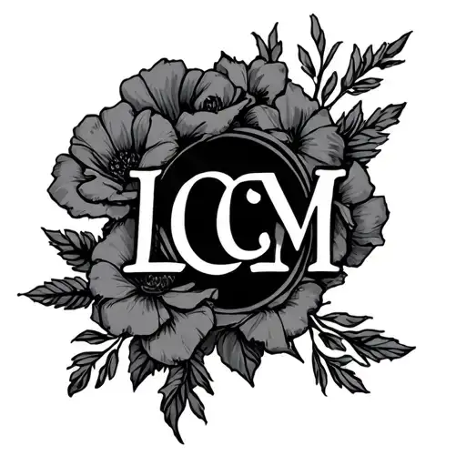 Memorial Tatoo With The Initials Lcm