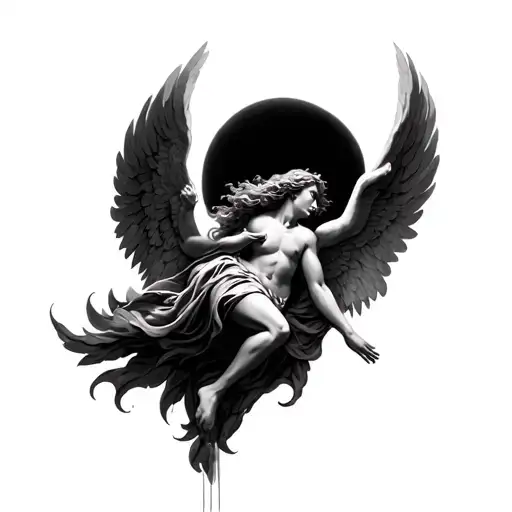 Falling Icarus Angel