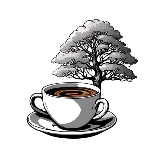 Coffee Cup Tree