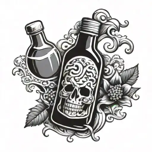 Codiene Syrup Bottle