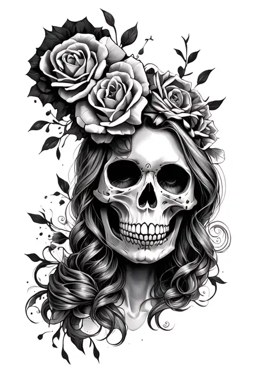 The Dead Day Candy Skull Women Full Body
