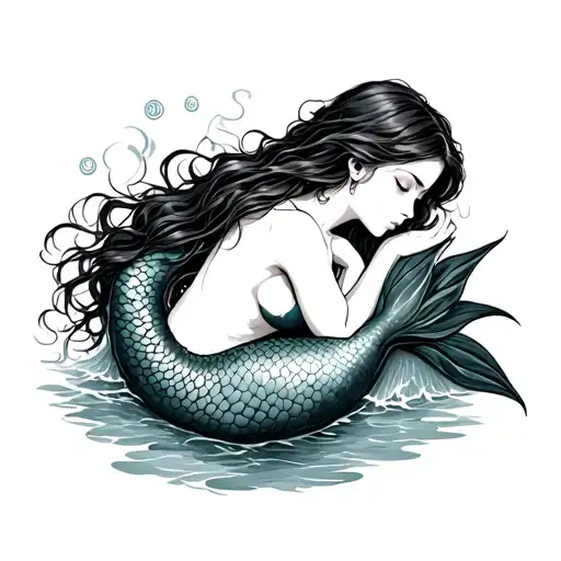 Sleeping Mermaid