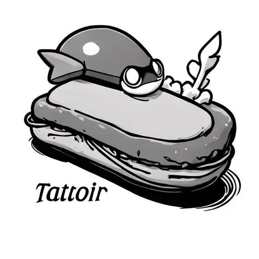 Tatoo Eclair Pokemon Military Plate