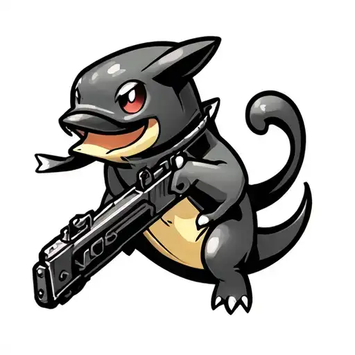 Tatoo Military Plaque Eclair Flash Mac Pokemon