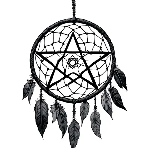 Pentagram Dreamcatcher