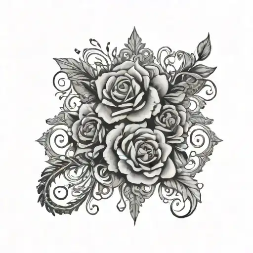 S&m With Lace And Gems