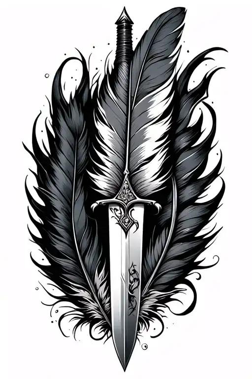 Dagger And Feather