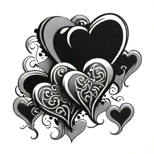 Hearts Symbolizing