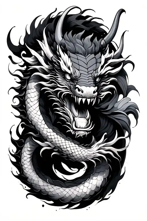 Japanese Dragon Wrap My Arm