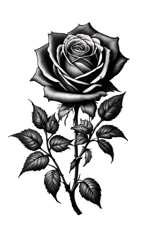 Multiple Roses Entwined