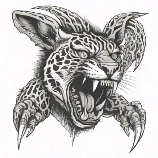 Animal Predator And The Victim