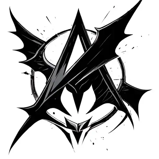 Assassin's Creed Logo Combined With Batman Beyond Terrys Logo