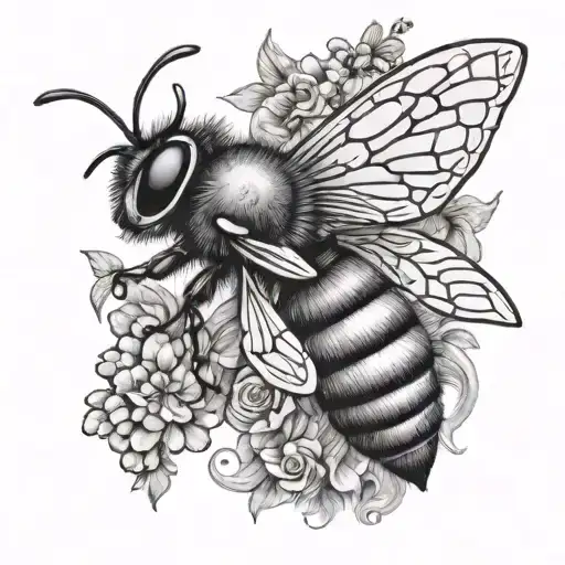 Bee With Butterfly Wings