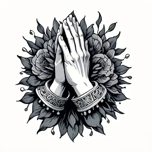 Praying God Hands