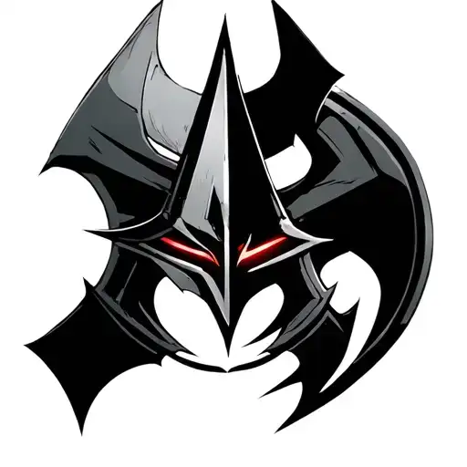 Assassin's Creed Logo Combined With Batman Beyond Terrys Logo