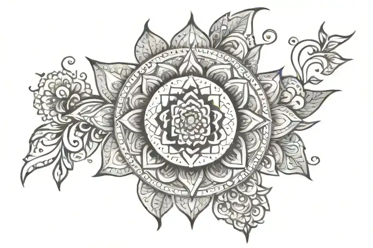 Mandala Design For Family