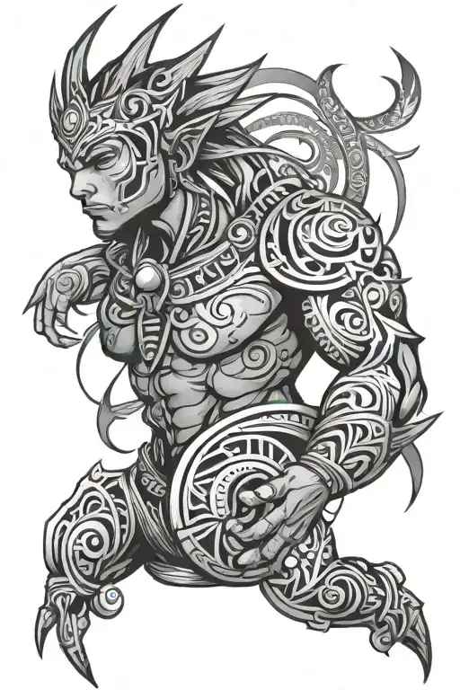 Tribal And Anime