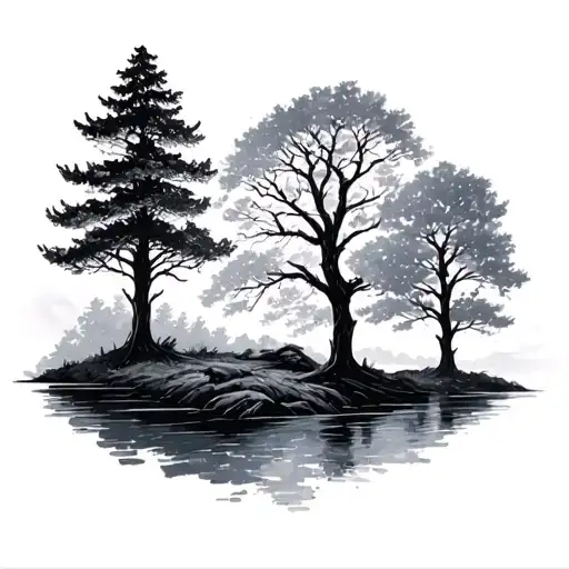 Nature Elements Like Trees