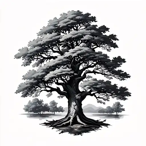 Oak Trees