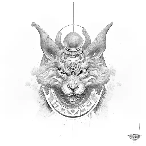 Egyptian And Japanese Mixture