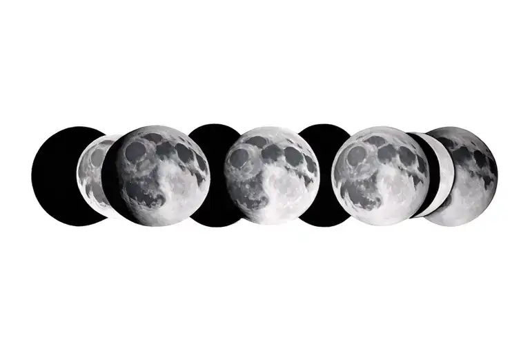 Various Moon Phases