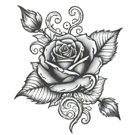 Chrome Heart Rose