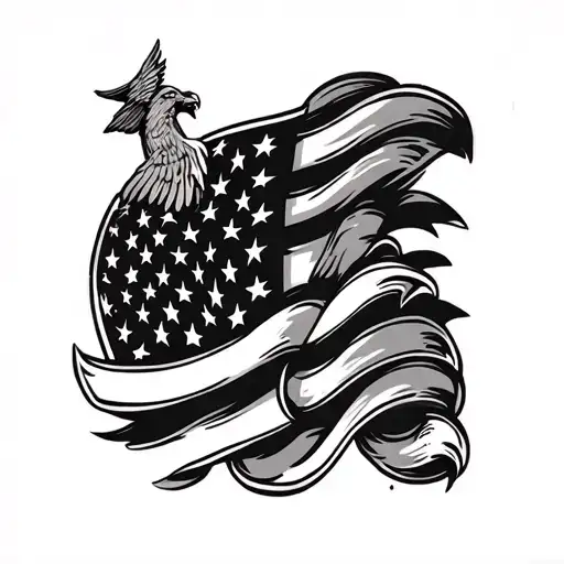 Traditional Patriotic Arm Sleeve