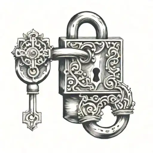 Lock M Joined Together