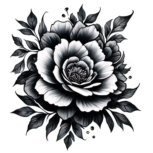 Flowers And Swirls