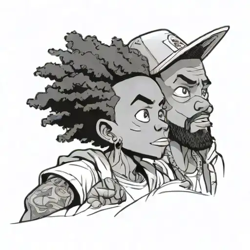Boondocks Riley And Huey