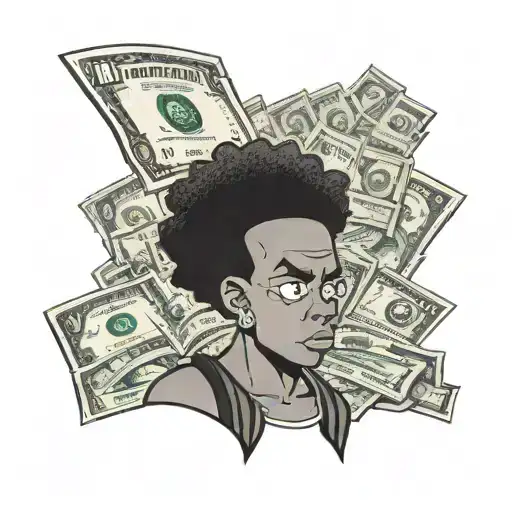 Boondocks Character With Money